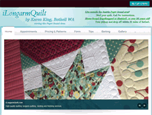 Tablet Screenshot of ilongarmquilt.com